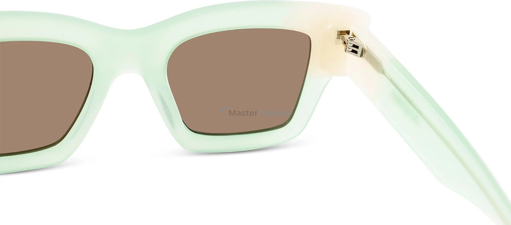   JACQUEMUS BACI,  LIGHT GREEN, BROWN