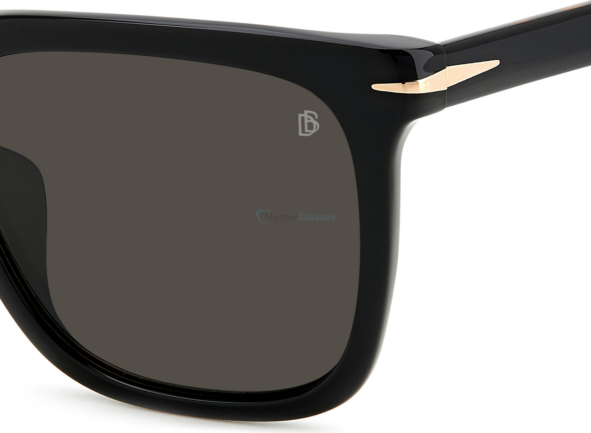   David Beckham DB 1120/F/S WR7 Black Havana