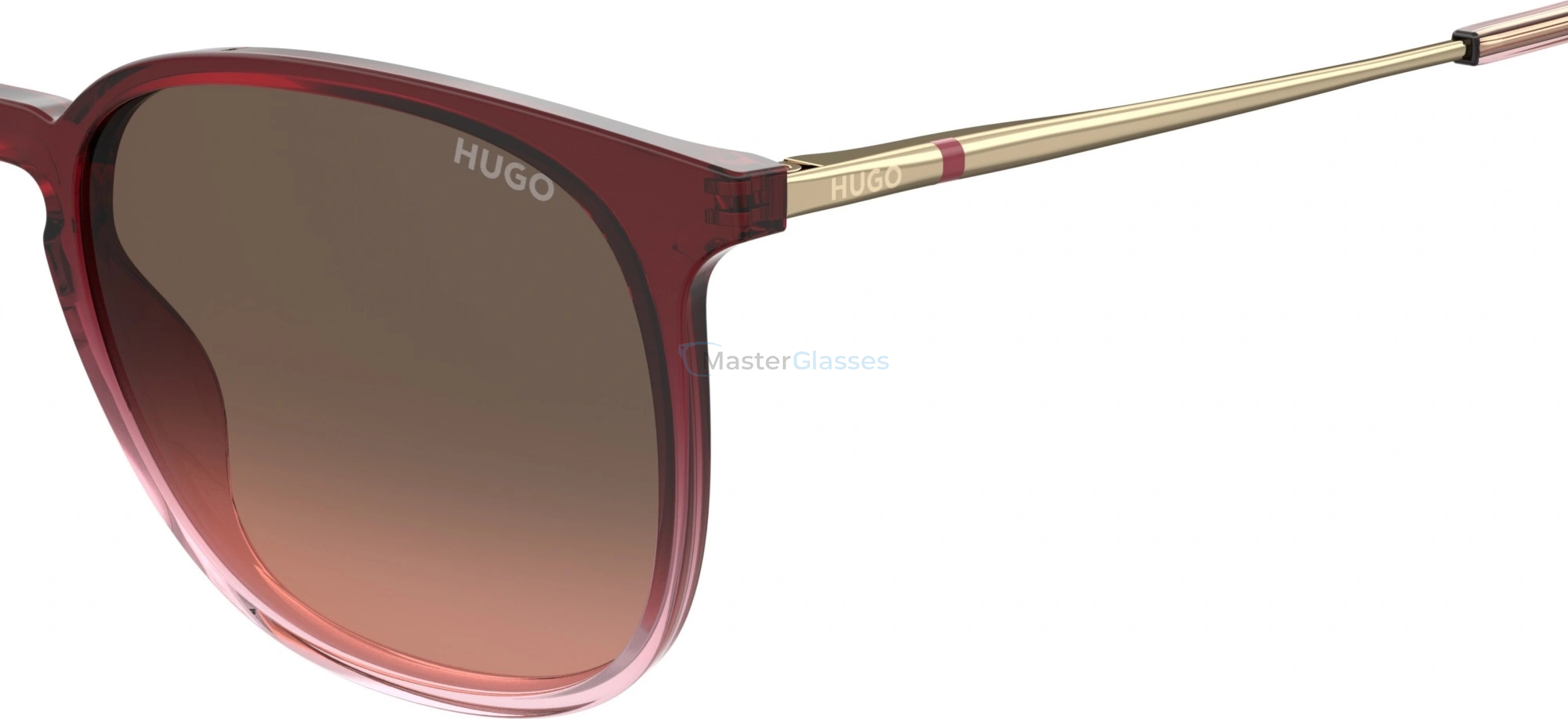   Hugo HG 1292/S 0T5 Burgundy Pink