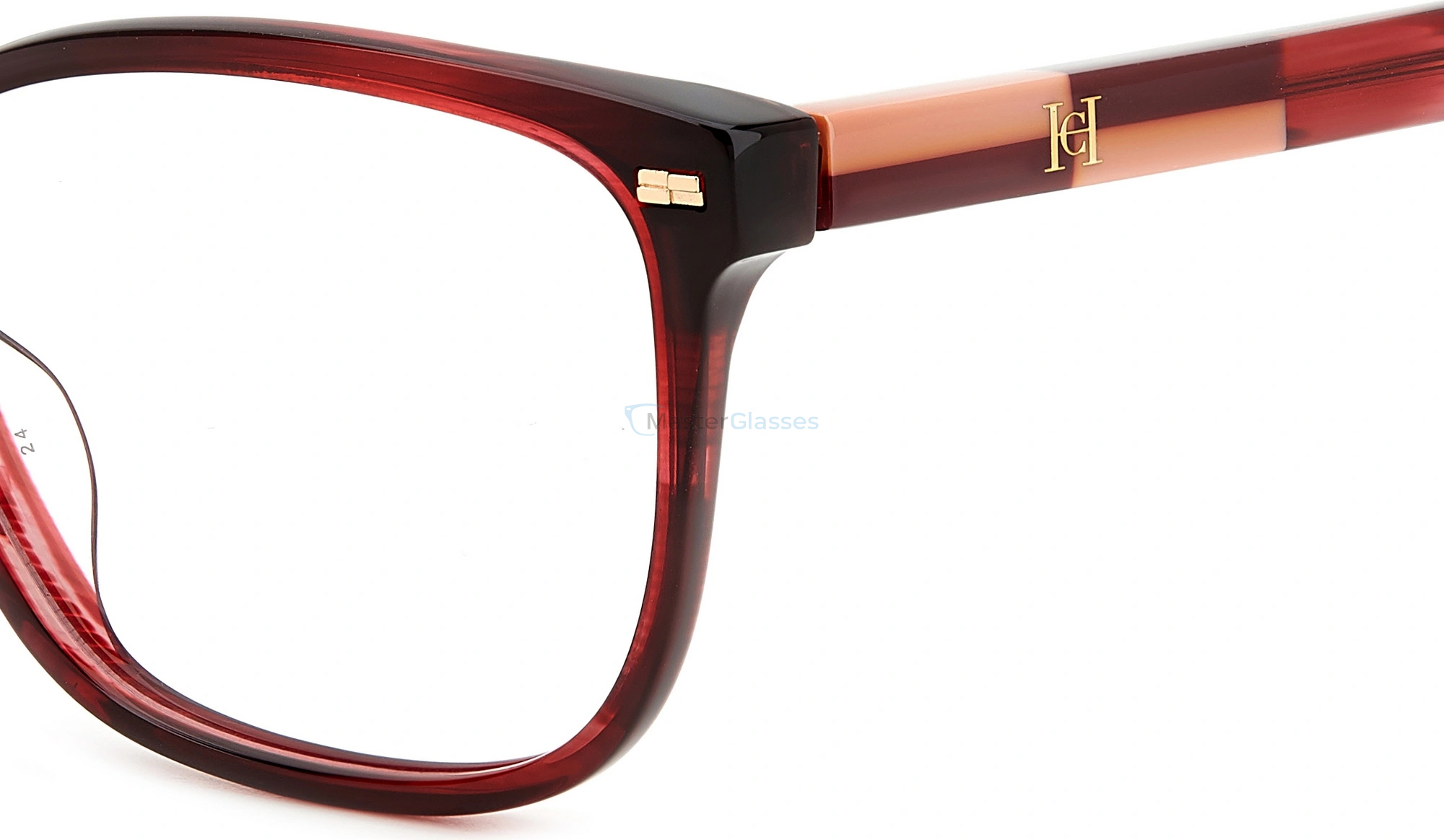  CAROLINA HERRERA HER 0159/G K4G Burgundy Horn