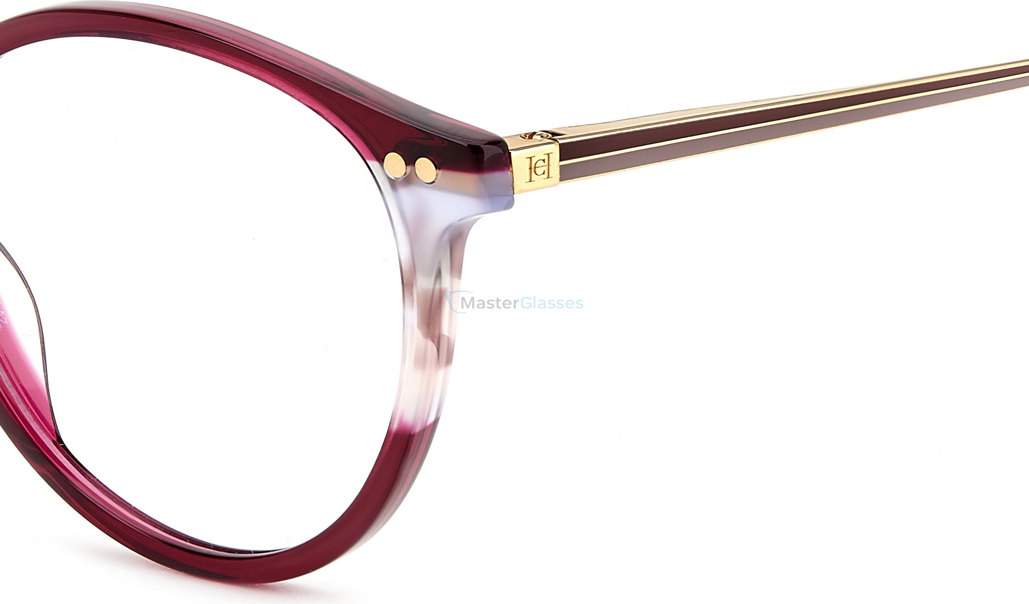  CAROLINA HERRERA HER 0166 YDC Burgundy Havana