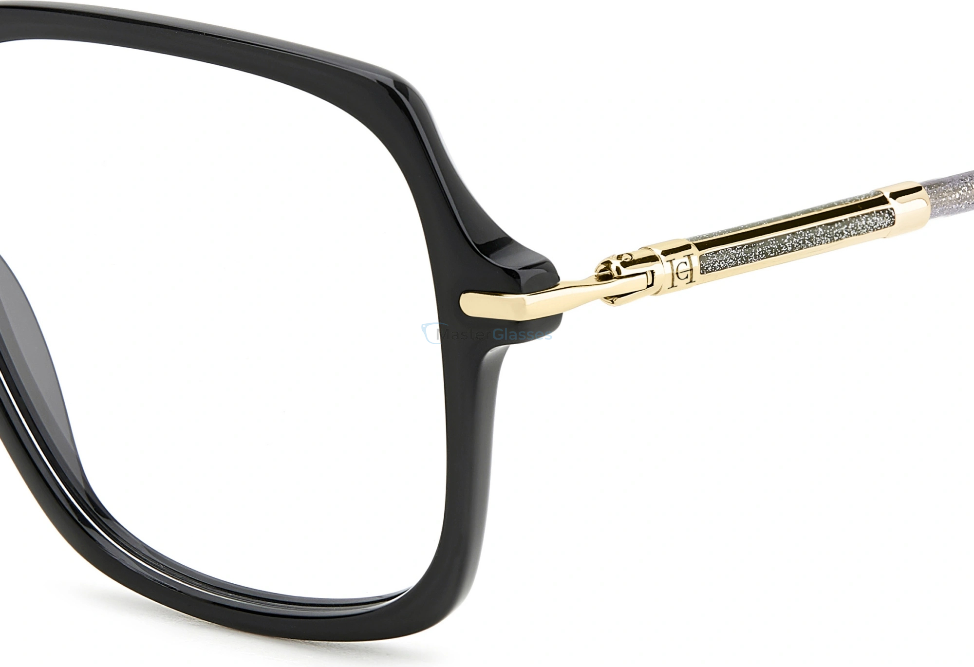  CAROLINA HERRERA HER 0233 P9X Black Glitter Black