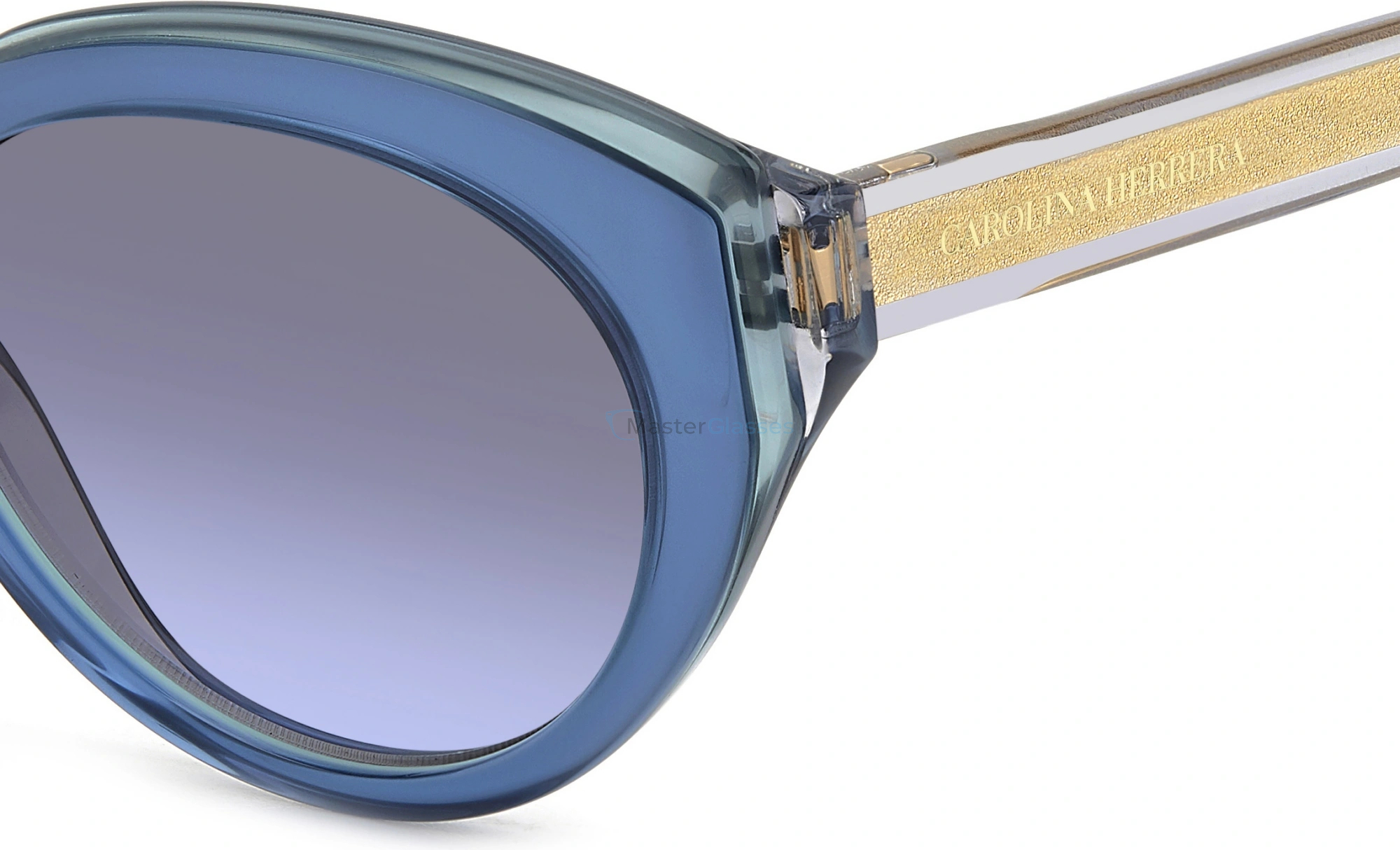   CAROLINA HERRERA HER 0250/S XW0 Blue Grey