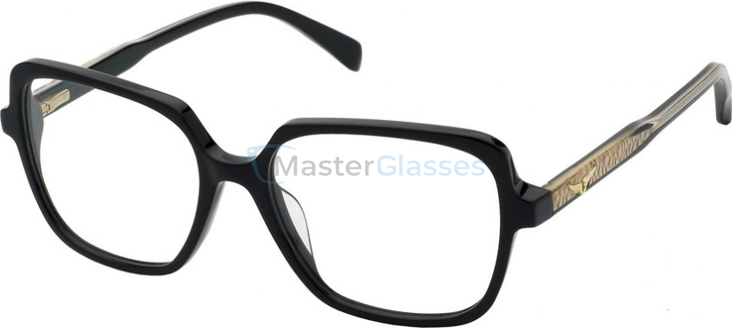  ZADIG VOLTAIRE VZV389 700,  SHINY BLACK, CLEAR
