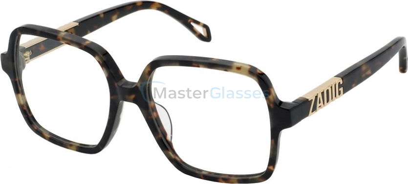  ZADIG VOLTAIRE VZV397 4BL,  DARK HAVANA, CLEAR