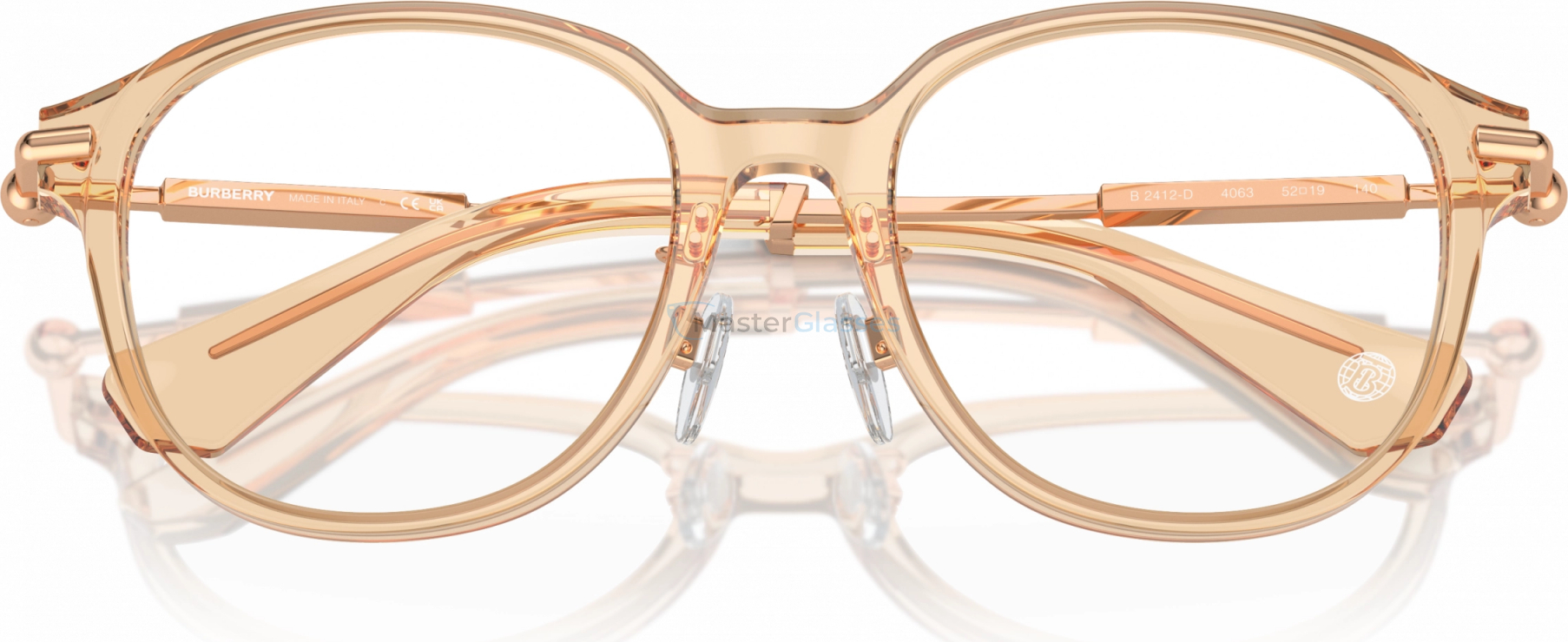  Burberry BE2412D 4063 Brown
