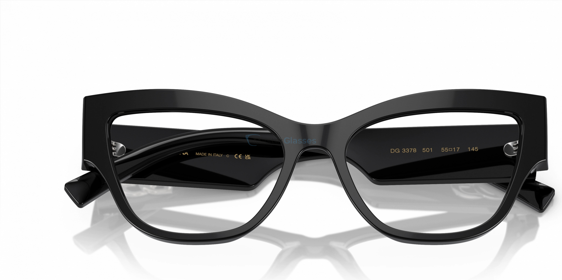  Dolce & Gabbana DG3378 501 Black