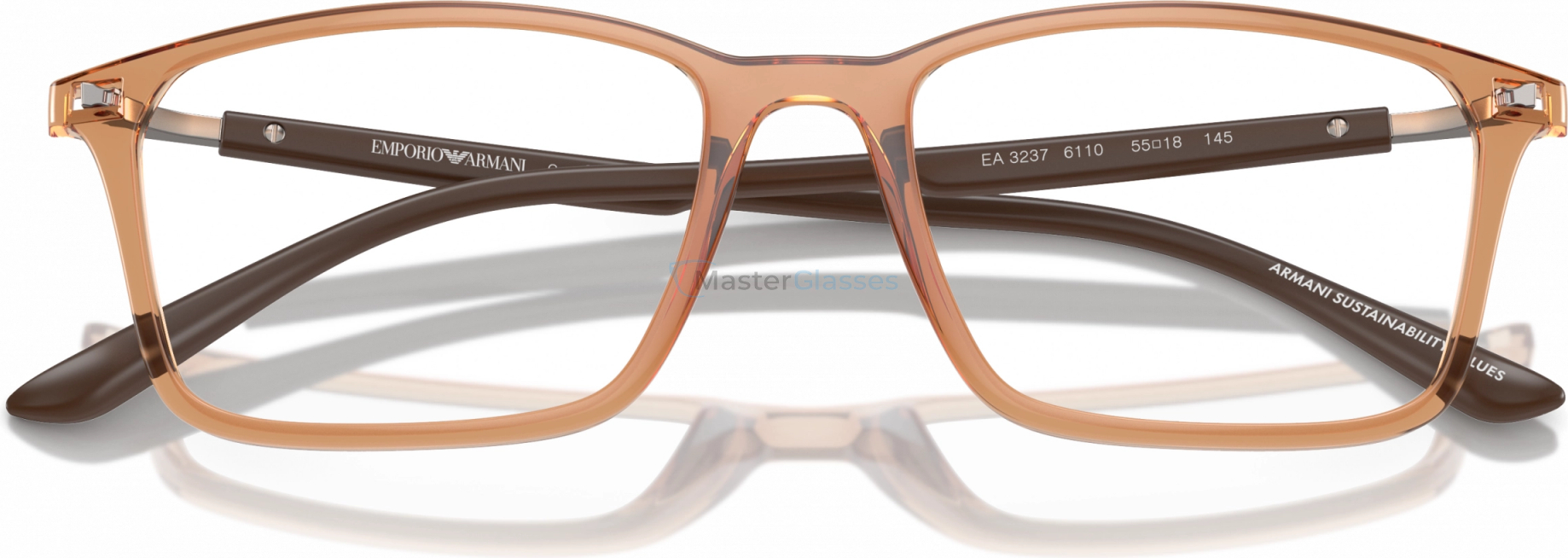  Emporio Armani EA3237 6110 Brown