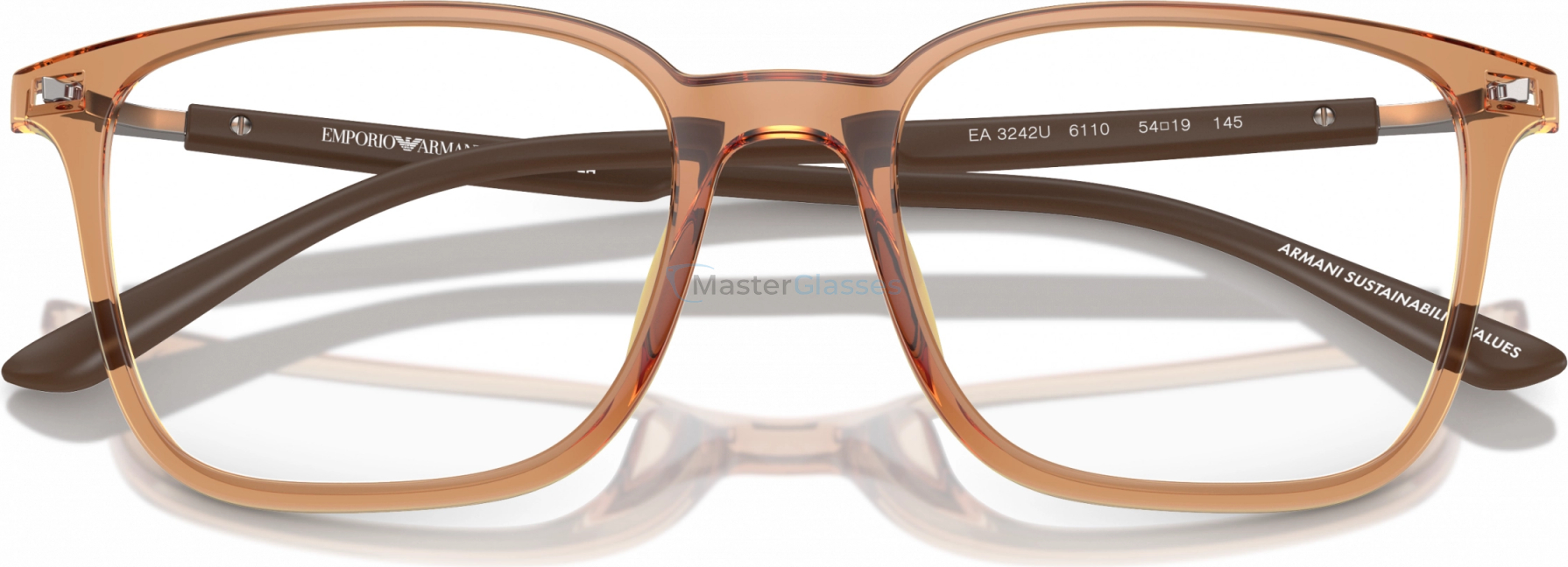  Emporio Armani EA3242U 6110 Brown