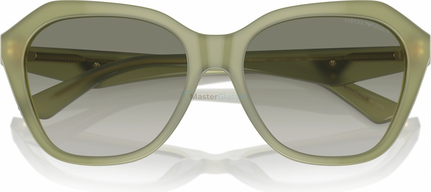   Emporio Armani EA4221 61168E Green