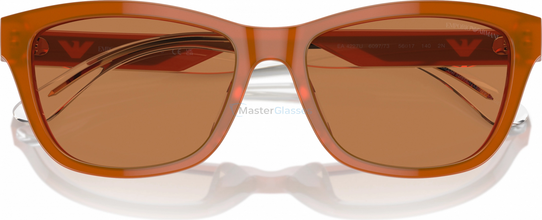   Emporio Armani EA4227U 609773 Orange