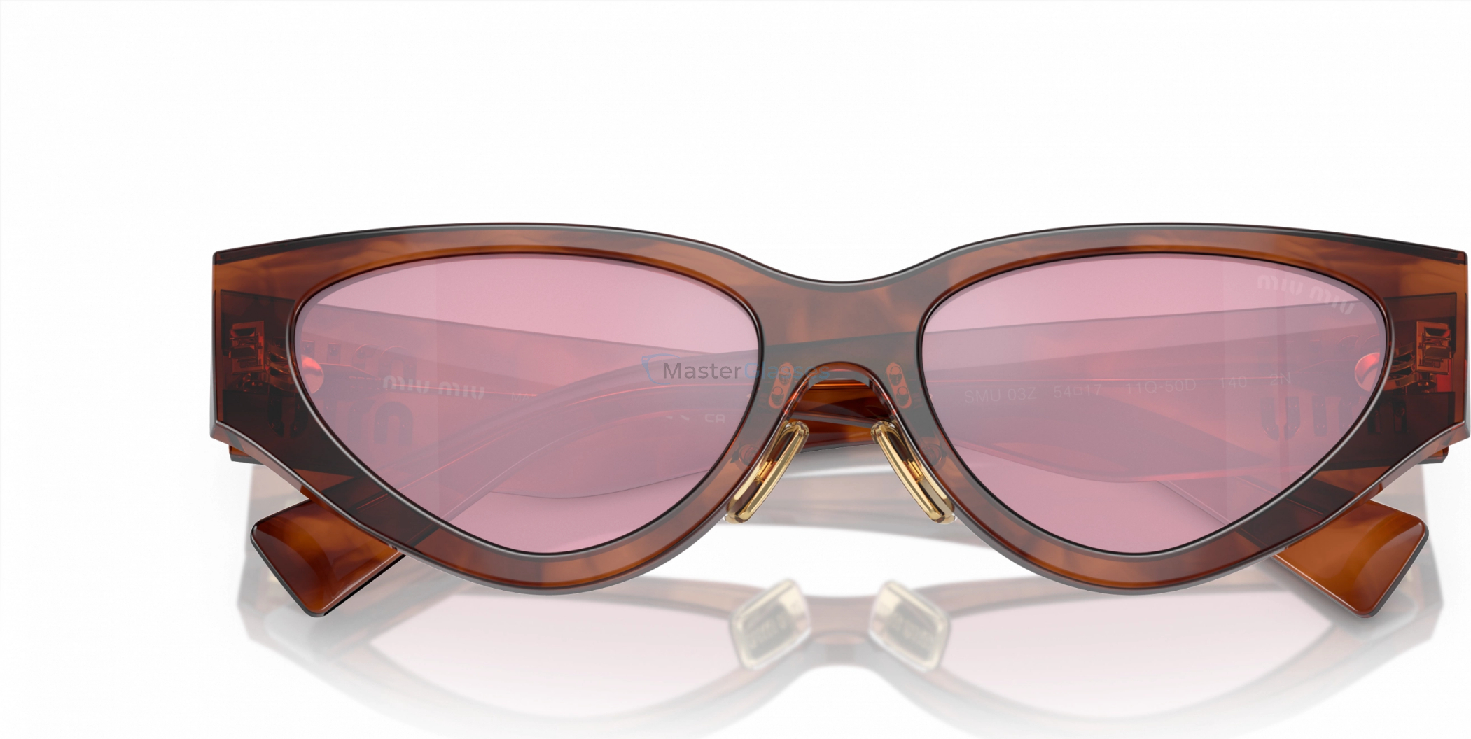   MIU MIU MU 03ZS 11Q50D Brown