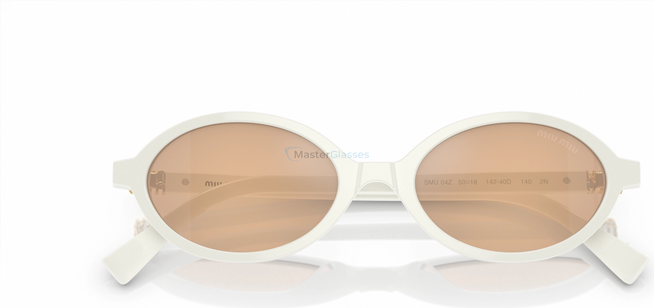   MIU MIU MU 04ZS 14240D White