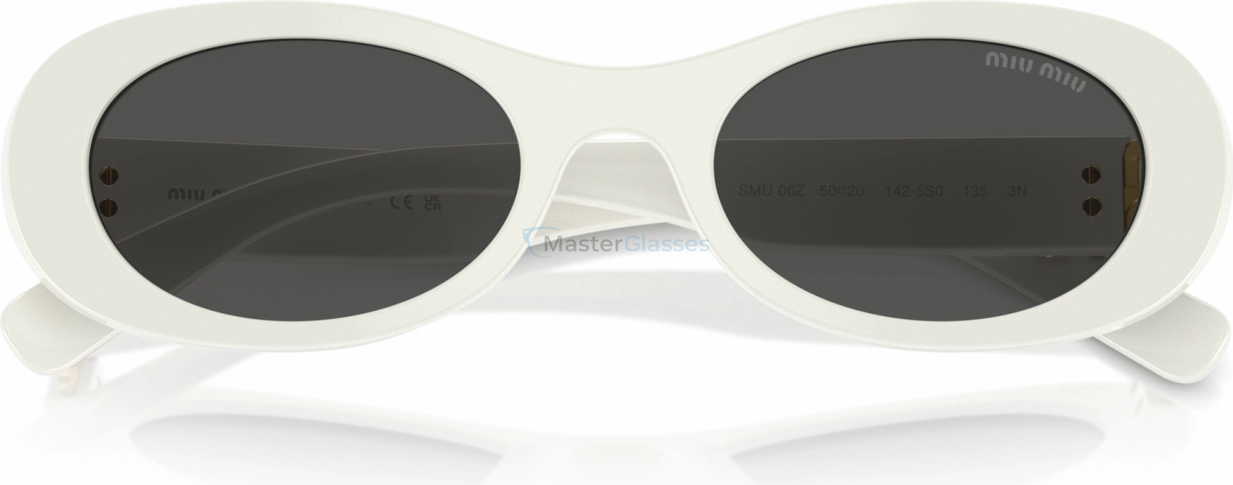   MIU MIU MU 06ZS 1425S0 White