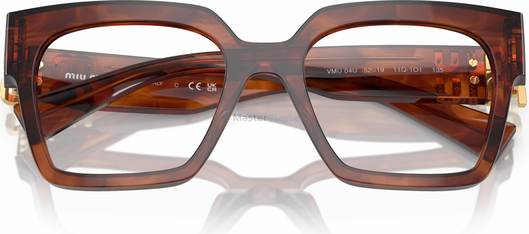  Miu miu MU 04UV 11Q1O1 Brown