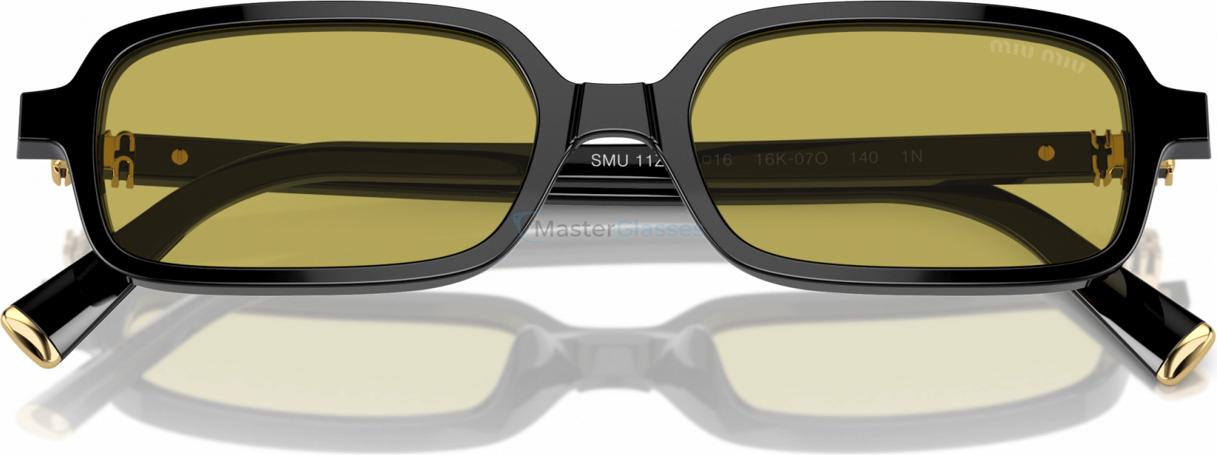   MIU MIU MU 11ZS 16K07O Black