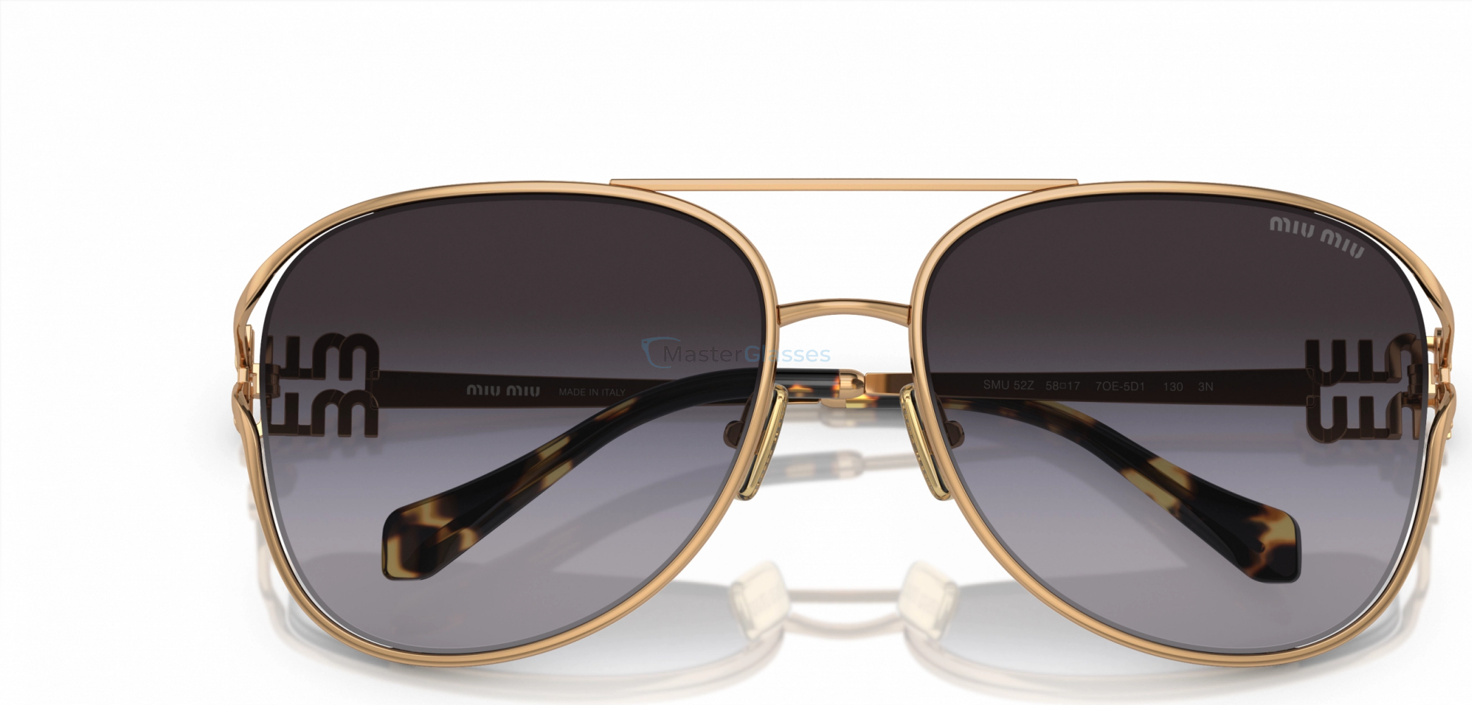   MIU MIU MU 52ZS 7OE5D1 Gold