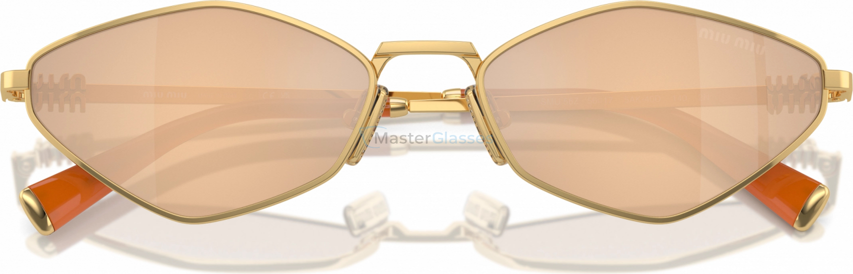   MIU MIU MU 56ZS 5AK40D Gold