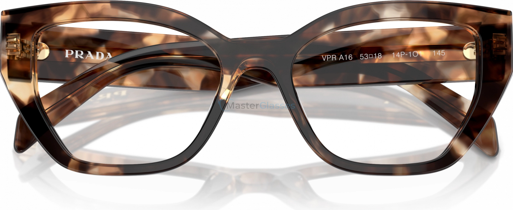  Prada PR A16V 14P1O1 Tortoise