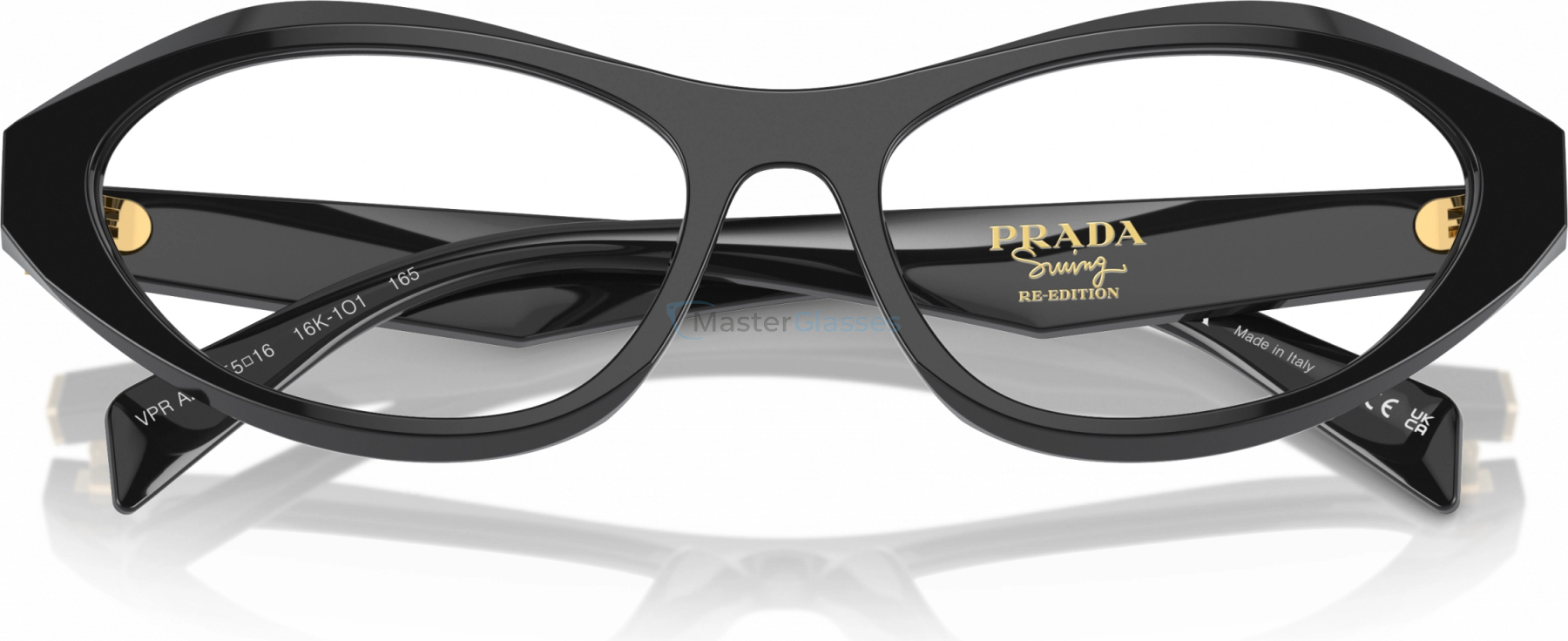  Prada PR A21V 16K1O1 Black