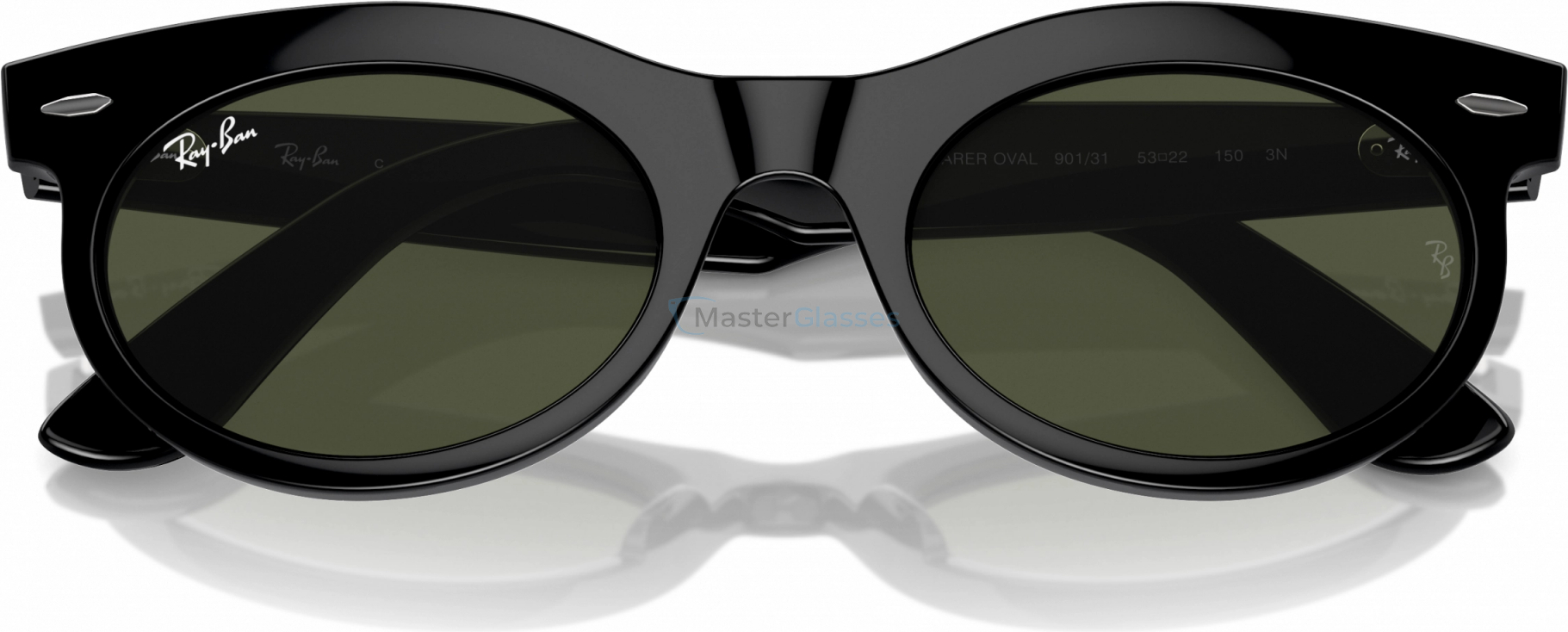   Ray-Ban WAYFARER OVAL RB2242 901/31 Black