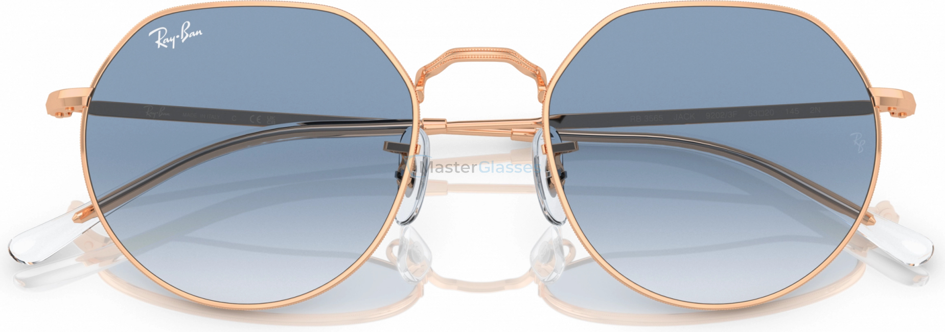   Ray-Ban JACK RB3565 92023F Gold