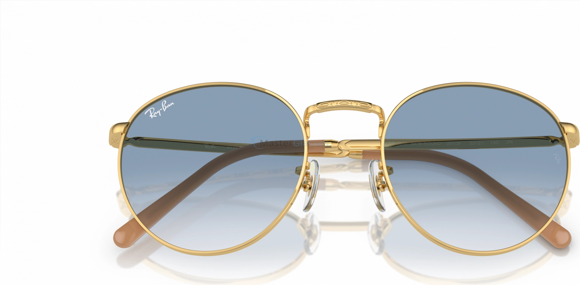   Ray-Ban ROUND RB3637 001/3F Gold