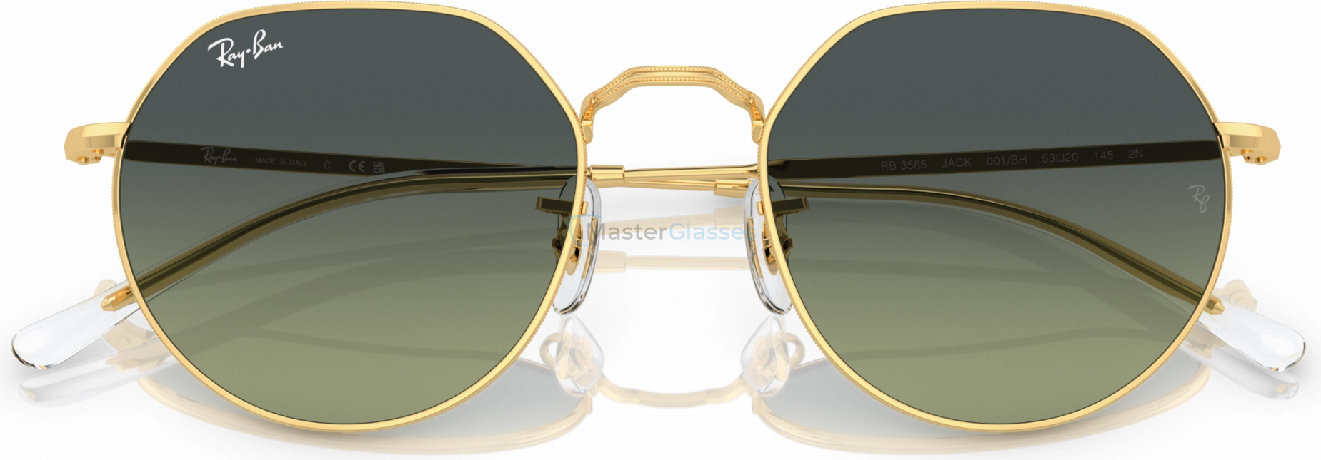   Ray-Ban JACK RB3565 001/BH Gold