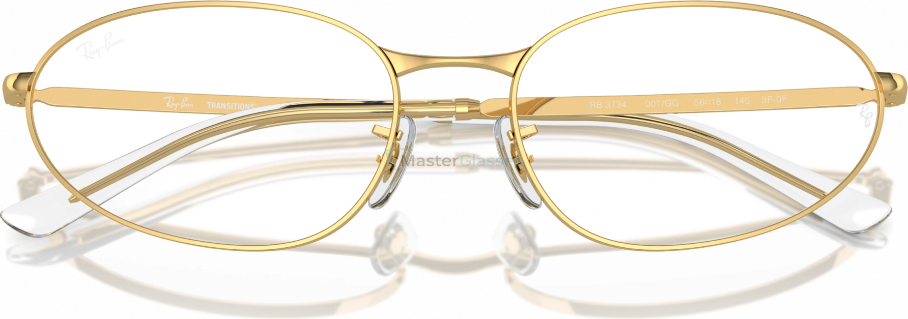   () Ray-Ban RB3734 001/GG Gold