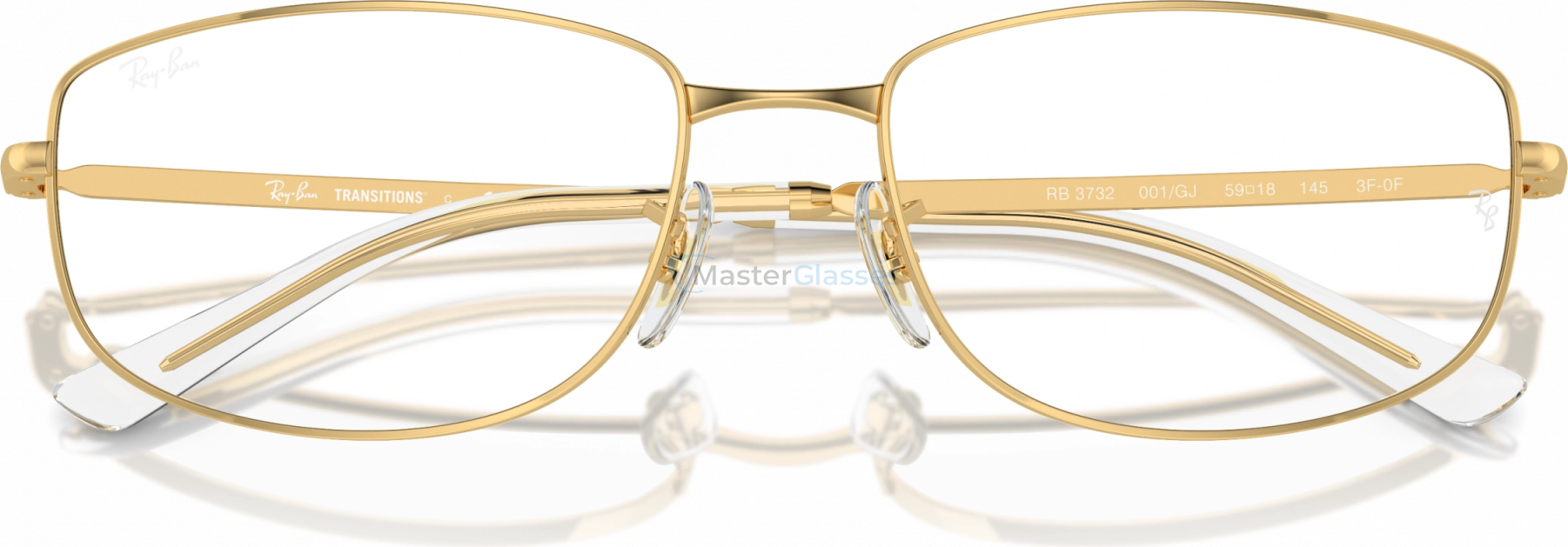   () Ray-Ban RB3732 001/GJ Gold