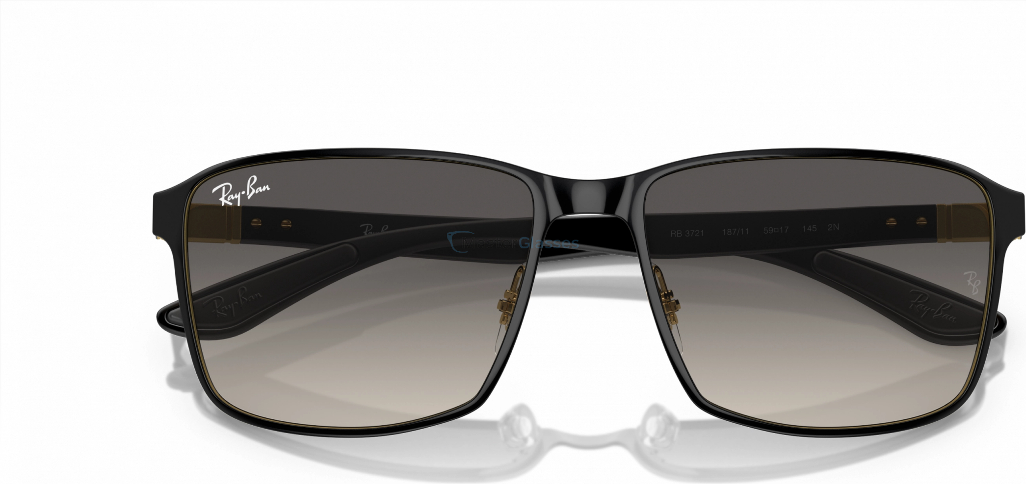   Ray-Ban RB3721 187/11 Black