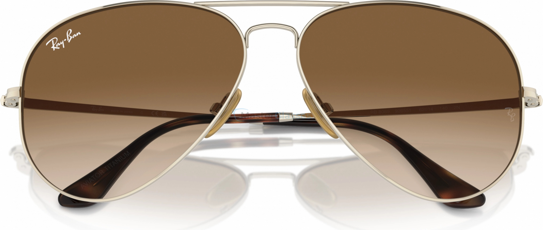   Ray-Ban AVIATOR TITANIUM RB8089 926551 Gold