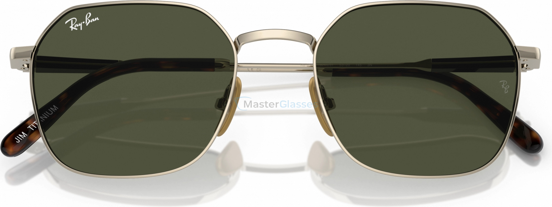   Ray-Ban JIM TITANIUM RB8094 926531 Gold