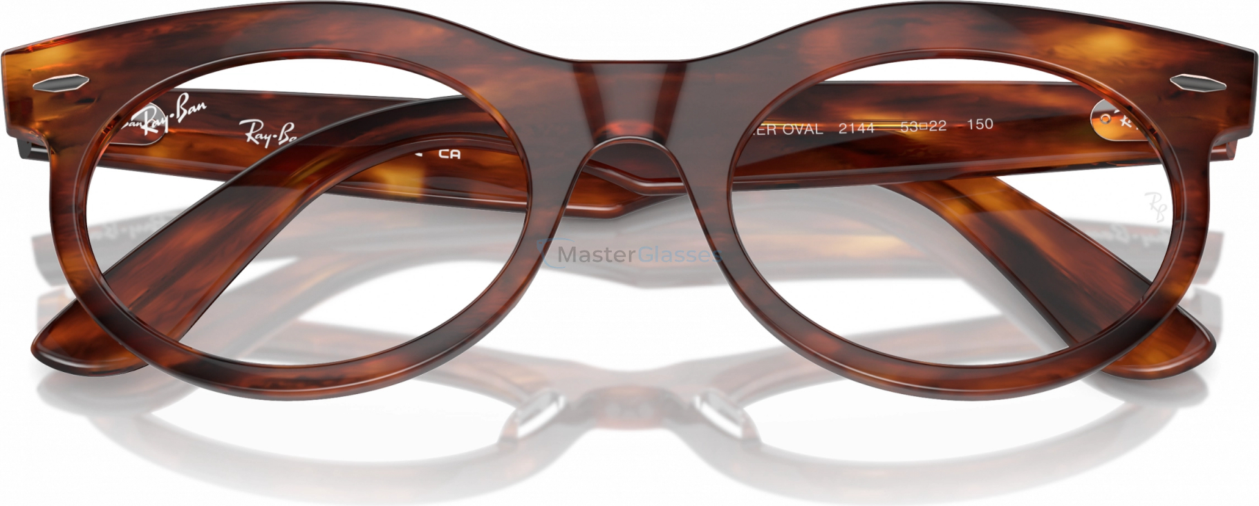  Ray-Ban WAYFARER OVAL RX2242V 2144 Brown