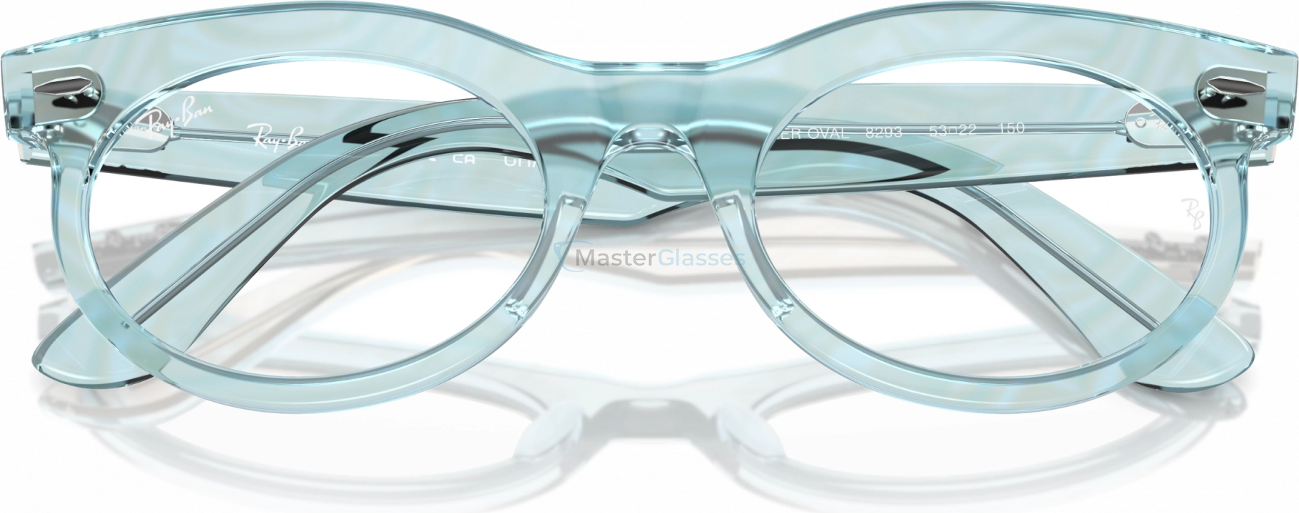  Ray-BanWAYFARER OVAL RX2242V 8293 Light Blue