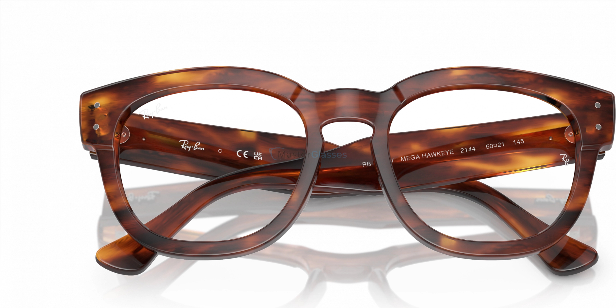  Ray-Ban MEGA HAWKEYE RX0298V 2144 Brown