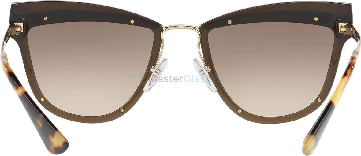 Солнцезащитные очки Prada Catwalk PR 12US KJM3D0 Sand Pale Gold/brown
