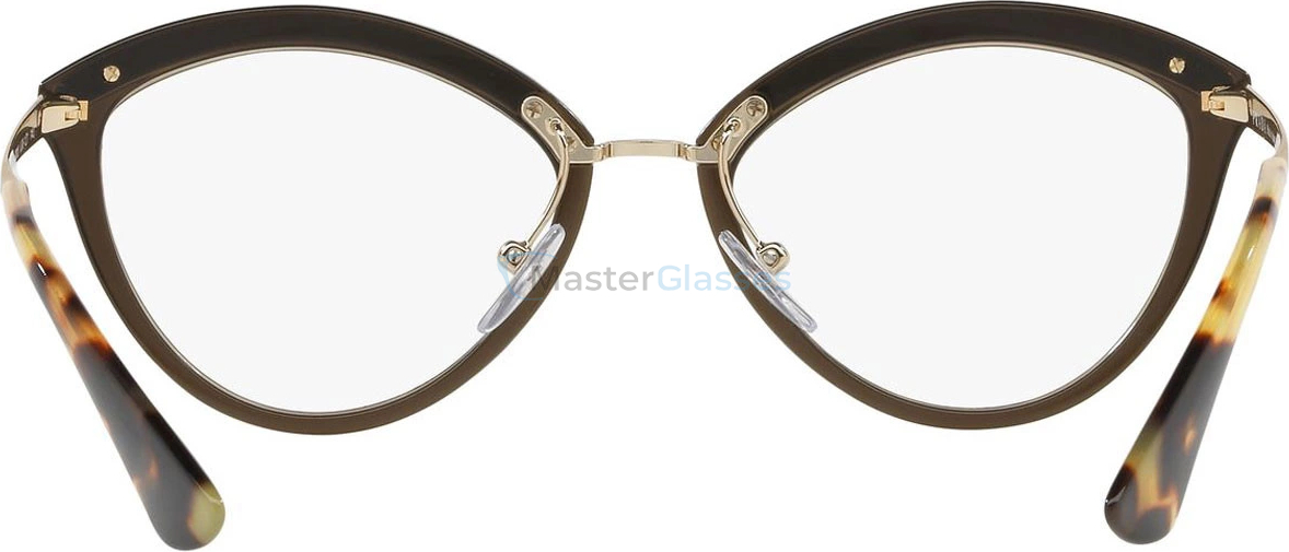 Оправа Prada Catwalk PR 14UV KJM1O1 Sand Pale Gold/dark Brown