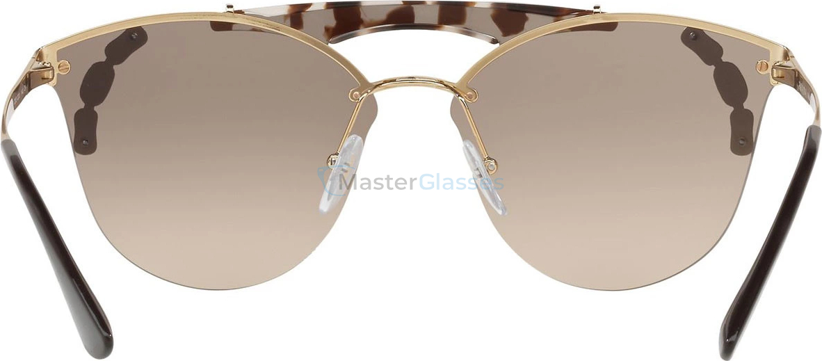 Солнцезащитные очки Prada Absolute PR 53US C3O3D0 Gold/opal Spotted Brown
