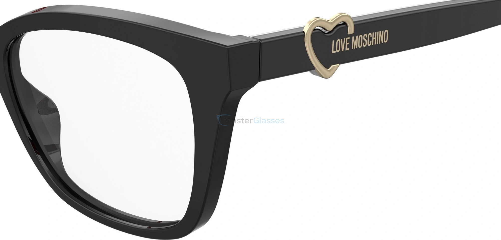  MOSCHINO LOVE MOL621 807,  BLACK