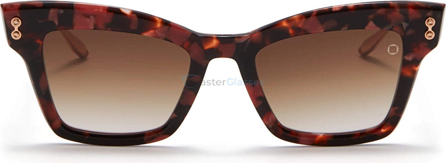   AKONI INNES BRN - RSE,  BROWN PINK SWIRL - ROSE GOLD, DARK BROWN TO CLEAR