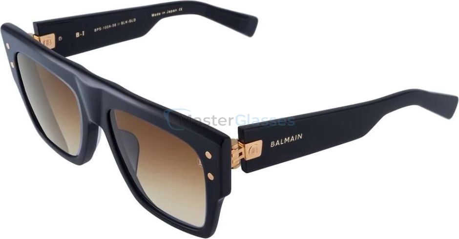   BALMAIN B-I NVY - GLD,  NAVY - GOLD, BROWN TO CLEAR GRADIENT