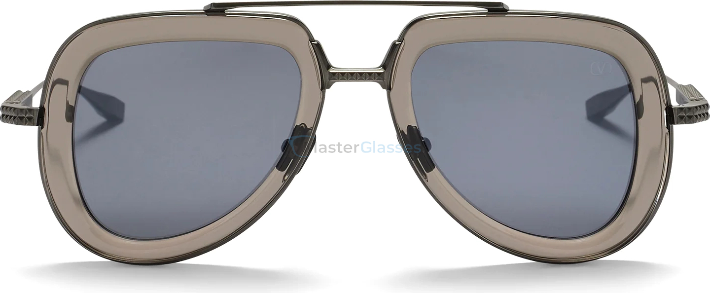   VALENTINO V-LSTORY BLK - BLK,  CRYSTAL BLACK - BRUSHED BLACK, DARK GREY - BLACK FLASH MIRROR