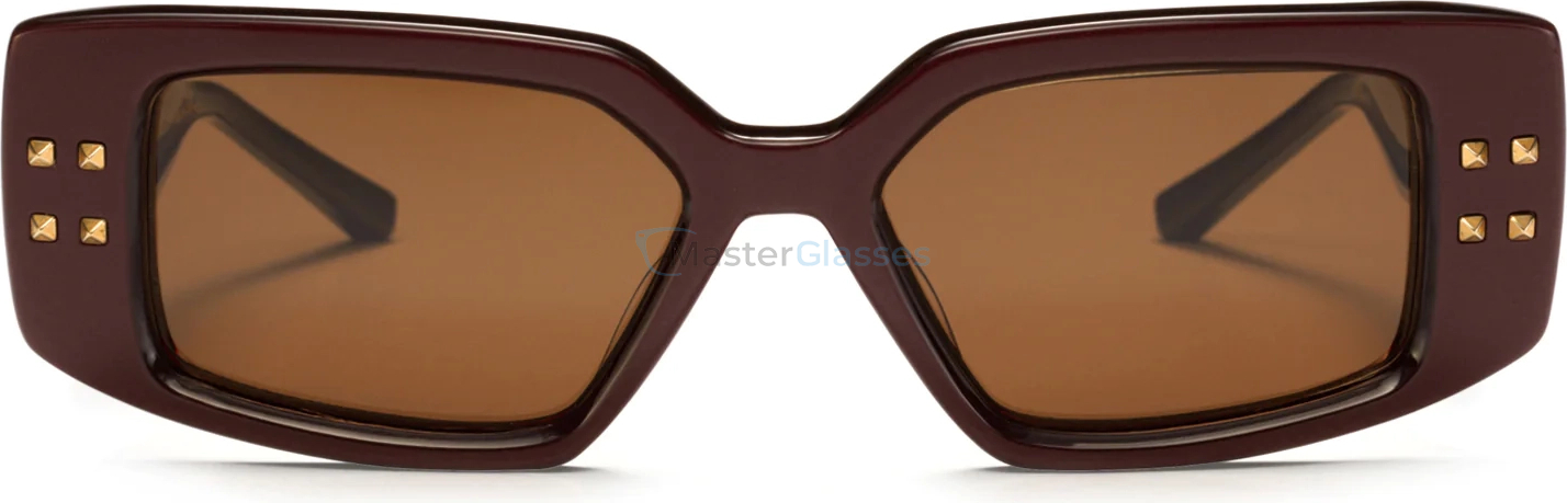   VALENTINO V - CINQUE BDX - GLD,  BORDEAUX, DARK BROWN