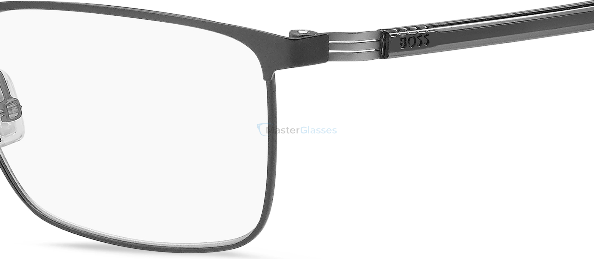  HUGO BOSS 1637 SVK Matte Ruthenium Black