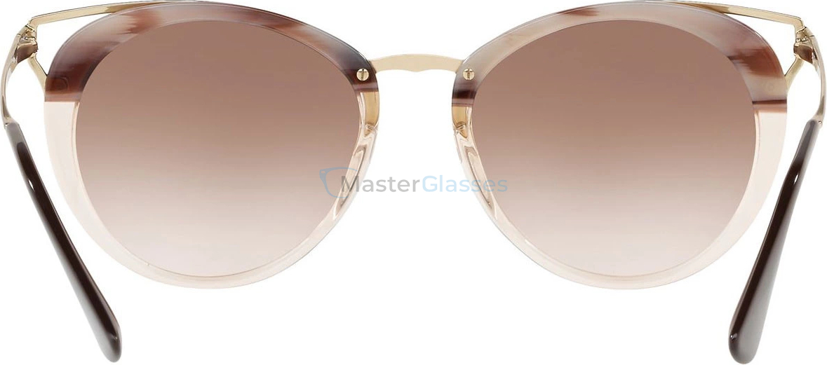 Солнцезащитные очки Prada Catwalk PR 66TS LMN0A6 Striped Brown