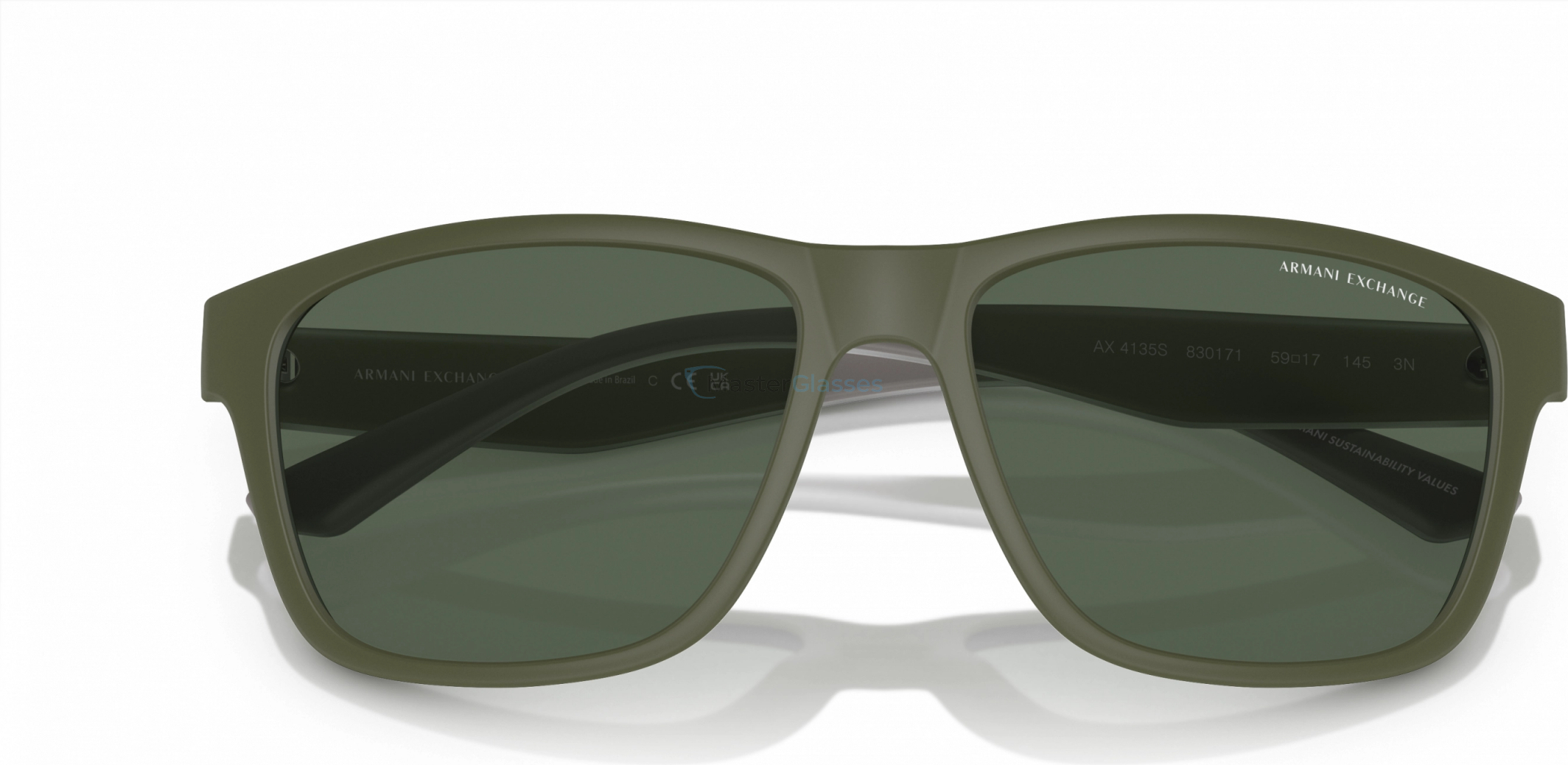   Armani Exchange AX4135S 830171 Green