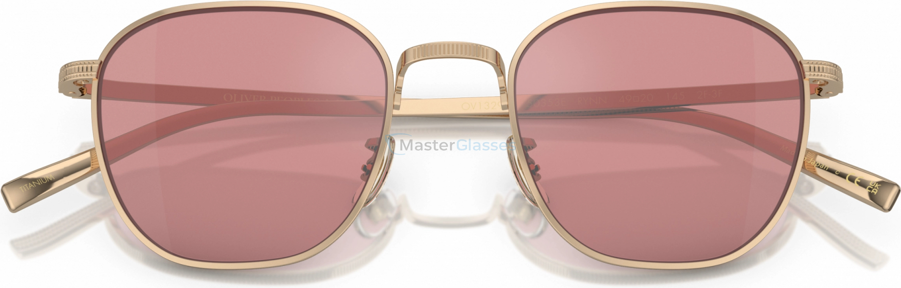   () Oliver Peoples RYNN OV1329ST 50353E Gold