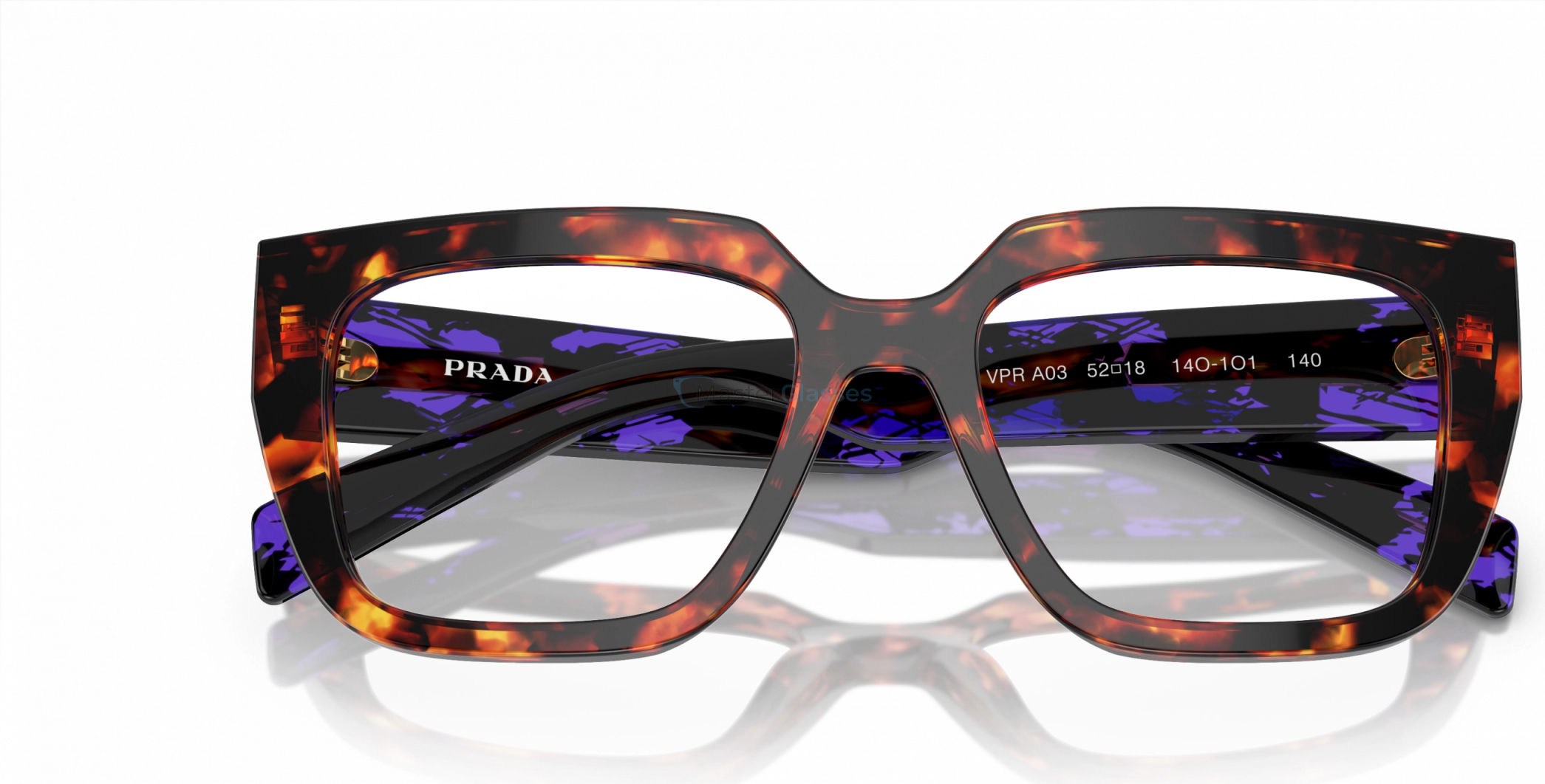  Prada PR A03V 14O1O1 Brown