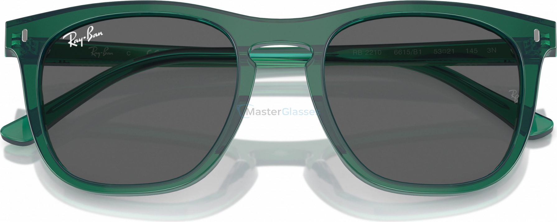   Ray-Ban RB2210 6615B1 Green